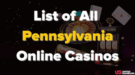 New PA Online Casinos .